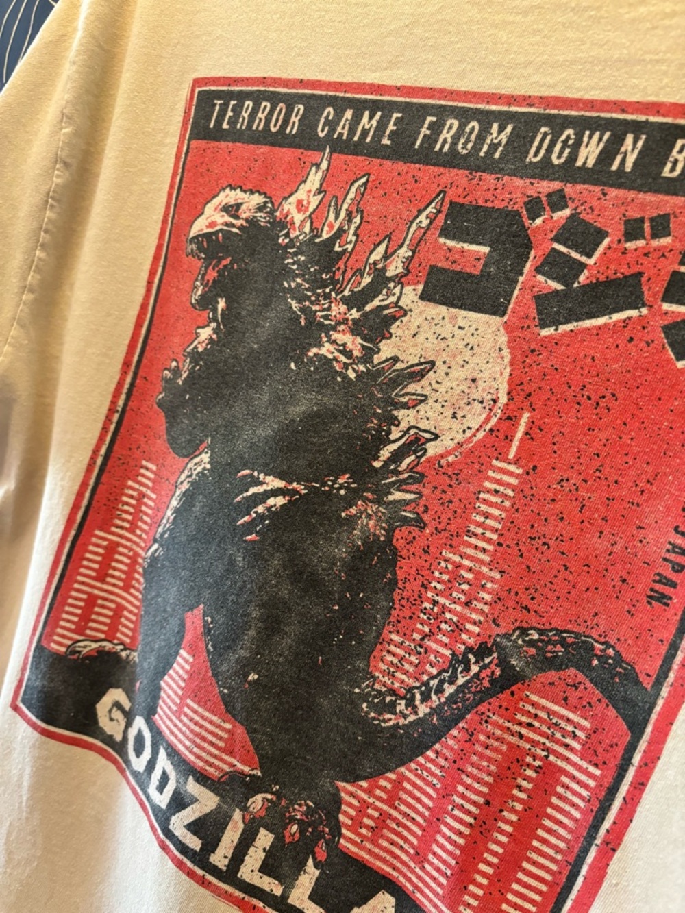 GODZILLA retro VINTAGE LOOK kaiju TEE mens medium